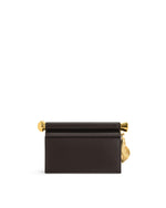 Load image into Gallery viewer, JW PEI Women's Holly Metal Pendant Embellished Clutch - Dark Brown

