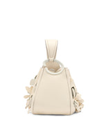 Load image into Gallery viewer, Oscar de la Renta, Floral Applique O Handle Bag, Ivory
