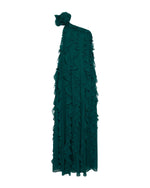 Load image into Gallery viewer, PATBO, Rosette One Shoulder Gown, 4, Galapagos
