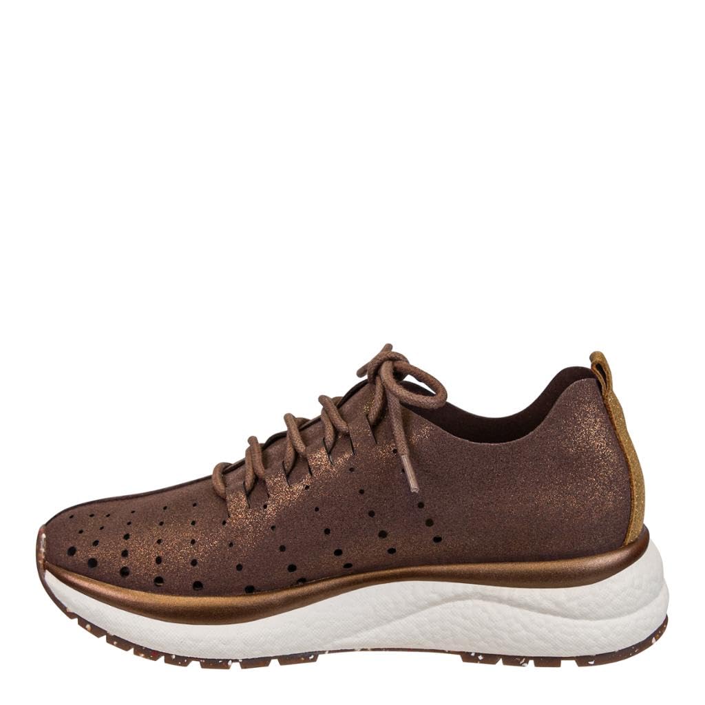 OTBT Women's ALSTEAD Sneaker, Dark Bronze, 8.5