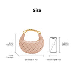 Load image into Gallery viewer, JW PEI Orla Weave Handbag - Pink Beige
