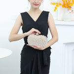 Load image into Gallery viewer, YYIHER Pearl Clutch Purses for Women - White Evening Handbags Beaded Wedding Bridal Clutch for Parties Prom
