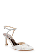 Load image into Gallery viewer, Badgley Mischka Women&#39;s Kamilah Pump, Ivory Jacquard, 8
