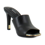Load image into Gallery viewer, DKNY Women's Bronx Square Toe Evening Heeled Dress Mule, Black, 8
