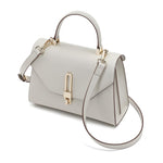 Load image into Gallery viewer, Top Handle Bag Fashion Leather Satchel Bag for Ladies, Zipper Pocket, Metal，Leather tote bag for Women.
