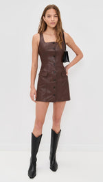 Load image into Gallery viewer, PAIGE Women's Rubie Dress, Tamarind, Brown, 6
