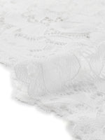 Load image into Gallery viewer, Allegra K Halter Formal Dress for Women's Sleeveless Bodycon Wedding Guest Cocktail Lace Sheath Dress Medium White
