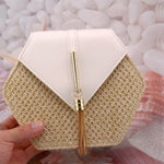 Load image into Gallery viewer, Bausweety Women's Crossbody Bag Cute Straw Shoulder Bag
