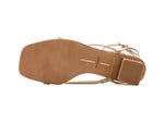 Load image into Gallery viewer, GOLD METALLIC STELLA KARLOS SANDALS by DOLCEVITA
