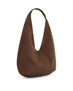 Load image into Gallery viewer, JW PEI Women's Dara Faux Suede Hobo Bag - Mocha Brown
