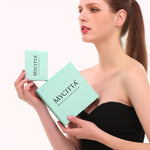 Load image into Gallery viewer, Mycitta Chunky Statement Y Necklace Earrings Set Gold Champagne Geometric Jewelry Set Women Wedding bridal Aesthetic Resin Bib Necklace Fashion Jewelry Party Prom Gift
