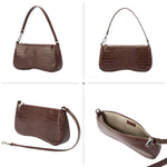 Load image into Gallery viewer, JW PEI Women's Eva Shoulder Handbag (Brown)
