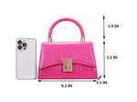 Load image into Gallery viewer, JHVYF Women Small Crossbody Bags Shoulder Bag Classic Satchel Handbags Ladies Cute Purses Satchels bag Hot Pink
