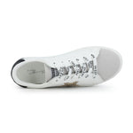 Load image into Gallery viewer, VINTAGE HAVANA Women’s Fashion Sneakers Legend AM White Grey Glitter 8.5
