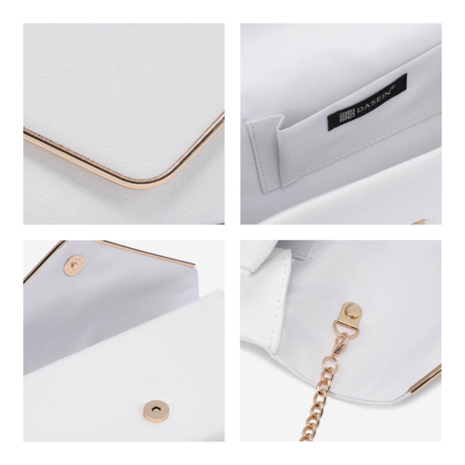 Dasein Women's Evening Clutch Bags Formal Party Clutches Wedding Purses Cocktail Prom Clutches