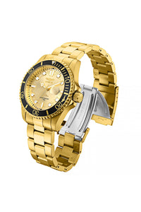 Invicta Mens Pro Diver Quartz Watch, Gold, 30025