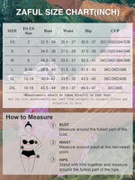 Load image into Gallery viewer, ZAFUL Women&#39;s 2 Piece Floral Print Swimsuit Triangle String High Cut Bikini Sets Bathing Suit(2-Pink, M)
