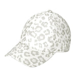 Load image into Gallery viewer, C.C Leopard Pattern Baseball Cap for Women Unisex - Adjustable Stretch Fit Daily Hat Cap (White)
