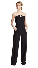 Load image into Gallery viewer, Black Halo Women's Lena Jumpsuit, Black, 2
