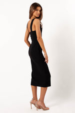 Load image into Gallery viewer, Petal &amp; Pup Hyatt Dress - Black 10
