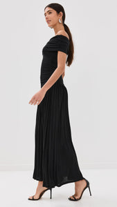 Lioness Women's Field of Dreams Maxi Dress, Onyx, Black, S