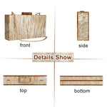 Load image into Gallery viewer, YYW Acrylic Clutch Purses for Women with Marbling Purses and Handbags Evening Crossbody Bag (Gold)
