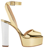 Load image into Gallery viewer, Giuseppe Zanotti, Betty Sandals, 10, Gold
