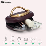 Load image into Gallery viewer, PU Leather Women's Evening Handbags Chocolates Clutch Purse Easy Match with Chain Crossbody Metal Decoration Shoulder Bag
