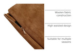 Load image into Gallery viewer, IDEALSANXUN Brown Suede Skirts for Women 2025 Fall Winter Fashion Outfits Corduroy Velvet High Waisted Bodycon Pencil Short Mini Skirt Casual Business Work Clothes(Suede Brown, M)
