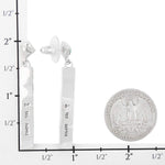 Load image into Gallery viewer, Turquoise Earrings 925 Sterling Silver &amp; Genuine Gemstones (Choose Color)
