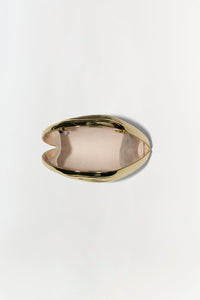 Bridget Mini Metal Oyster Clutch
