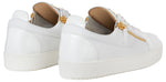 Load image into Gallery viewer, Giuseppe Zanotti, FRANKIE Low-top sneakers, 10.5, White
