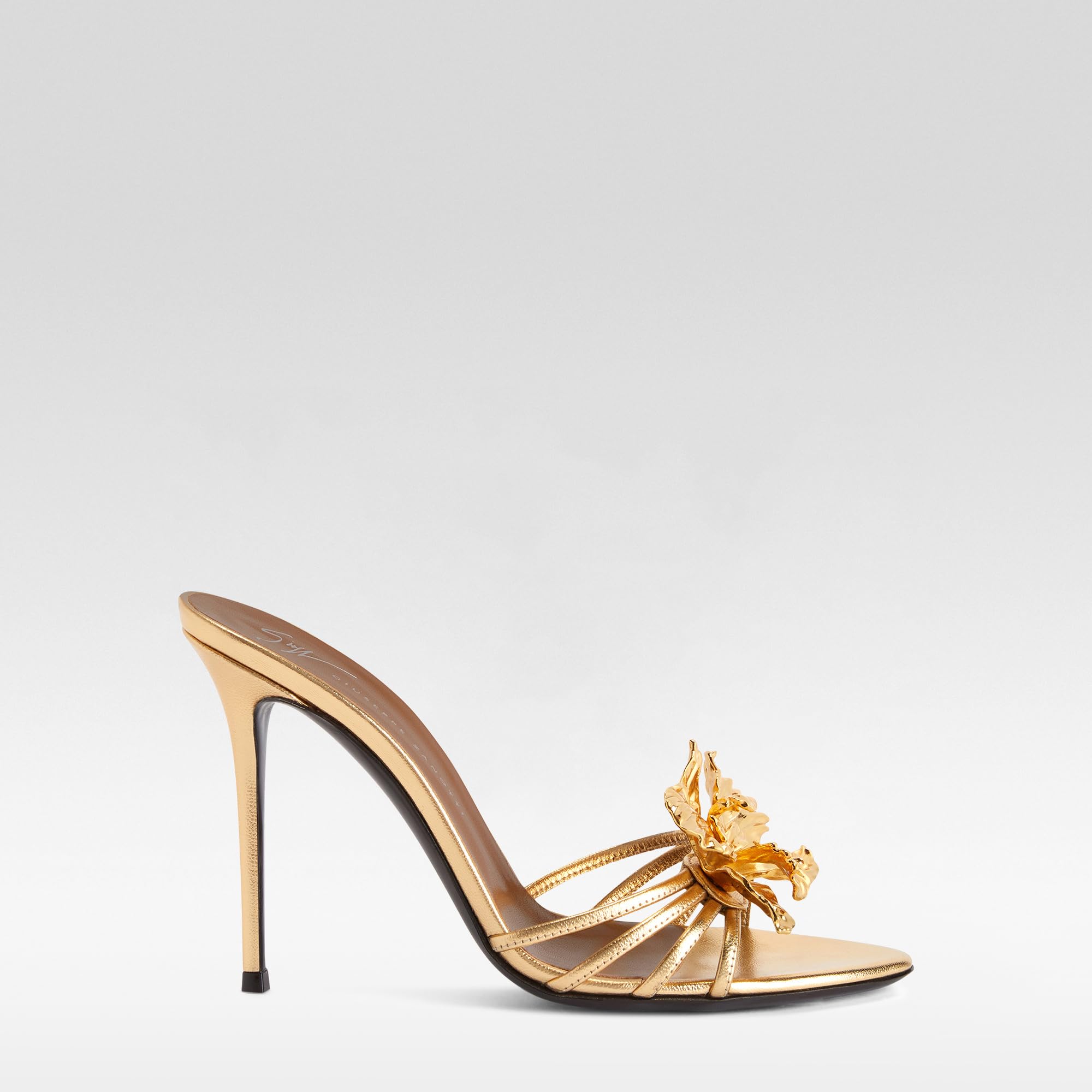 Giuseppe Zanotti, Orchid Mule 105, 10, Gold