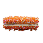 Load image into Gallery viewer, RomanticDesign Women Bling Evening Bag Fashion Embroidered Beaded Sequin Clutch Cocktail Wedding Party Purse, Orange
