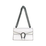 Load image into Gallery viewer, covimy White Purse for Women Trendy,Fashion Shoulder Bag Vegan Leather Crossbody Bag Small Handbag
