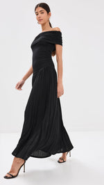 Load image into Gallery viewer, Lioness Women&#39;s Field of Dreams Maxi Dress, Onyx, Black, S

