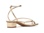 Load image into Gallery viewer, GOLD METALLIC STELLA KARLOS SANDALS by DOLCEVITA
