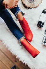Load image into Gallery viewer, Womens Pointed Toe Heels Ankle Booties Kitten Stiletto Bowtie Strappy Fall Dress Boots Shoes
