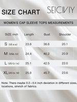 Load image into Gallery viewer, Seiciviy Womens Cap Sleeve Tops 2025 Trendy Tank Top Loose Knit Sweater Vests Cute Shirts Outfits Spring Fall Summer Tops Green

