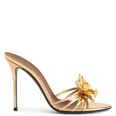 Giuseppe Zanotti, Orchid Mule 105, 10, Gold