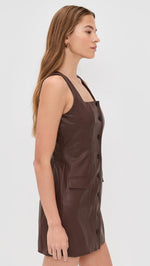 Load image into Gallery viewer, PAIGE Women's Rubie Dress, Tamarind, Brown, 6
