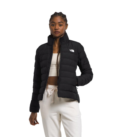THE NORTH FACE Women's Aconcagua 3 Jacket | Wind Resistant, Water Repellent, 600 Fill Waterfowl Down Insulation, TNF Black-NPF, Medium