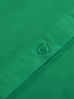 Load image into Gallery viewer, LYANER Women's Casual Shirt Dress Collar V Neck Button Down Loose Long Sleeve Mini Dresses Green Small
