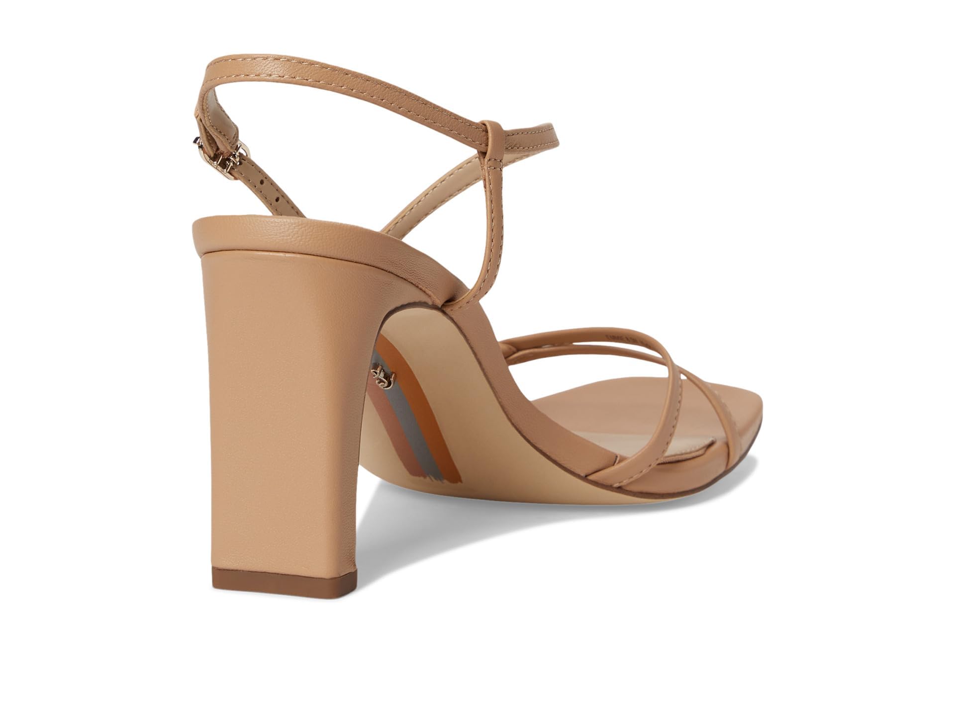 Sam Edelman Women's Emmie Heeled Sandal, French Sand, 6