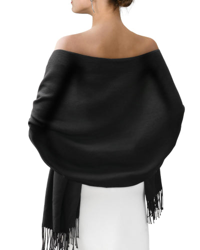 FURTALK Women's Scarf Pashmina Shawls and Wraps for Evening Dress Wedding Bride Bridesmaid Gifts Winter Scarves