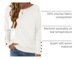Load image into Gallery viewer, Micoson Womens Off Shoulder Sweater Tops Fall Outfits Fashion 2025 Oversized Knit Long Sleeve Crochet Pullovers White XL
