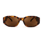 Load image into Gallery viewer, FEISEDY Retro Trendy Rectangle Sunglasses Women Men Vintage 90s Small Narrow Square Sunglasses B2322
