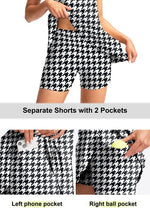 Load image into Gallery viewer, Viodia Women&#39;s Tennis Golf Dress with Shorts Active Exercise Workout Sports Athletic Dresses for Women with Zipper Pockets
