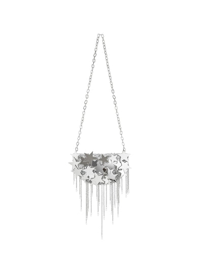 JW PEI Women's Anika Star-Embellished Chain Bag - Silver