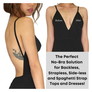 Bring It Up Womens Breast Shapers/Sticky Bra, Nude C/D